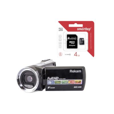 Комплект из видеокамеры с картой памяти