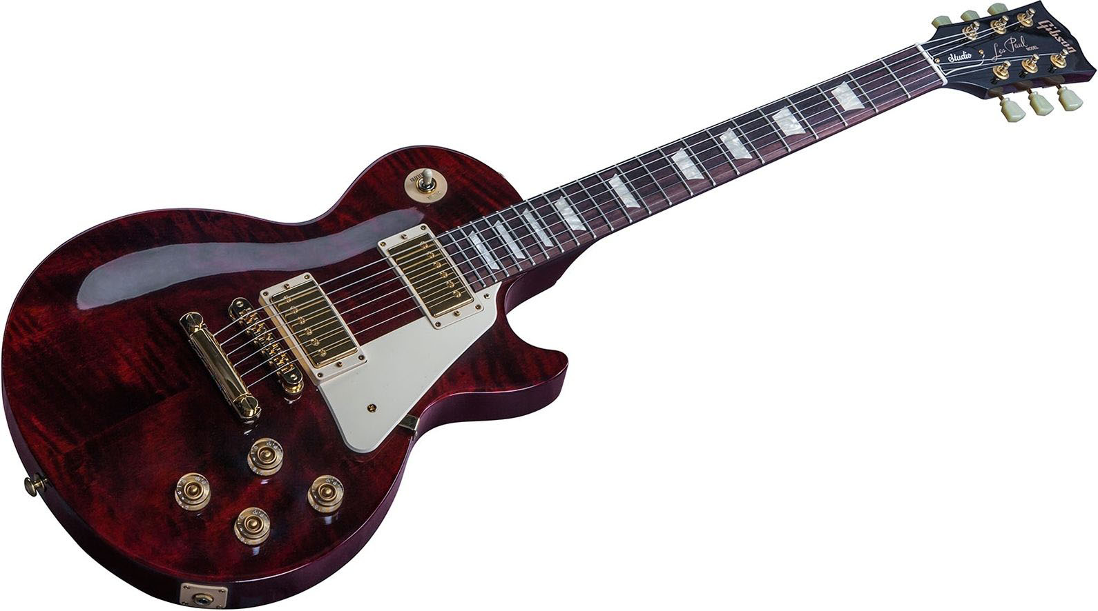 GIBSON LP Studio 2016 T электрогитара, цвет - вишневый, фурнитура - хром 