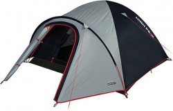 Палатка High Peak "Невада 4", цвет: светло-серый, темно-серый, 290 х 240 х 130 см.