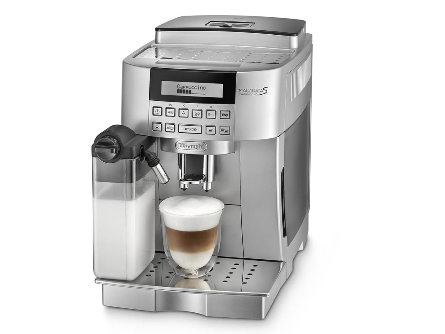 DeLonghi Magnifica EСAM22.360.S, Серебристая кофемашина
