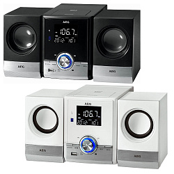 AEG MC 4461 BT, Белая микросистема